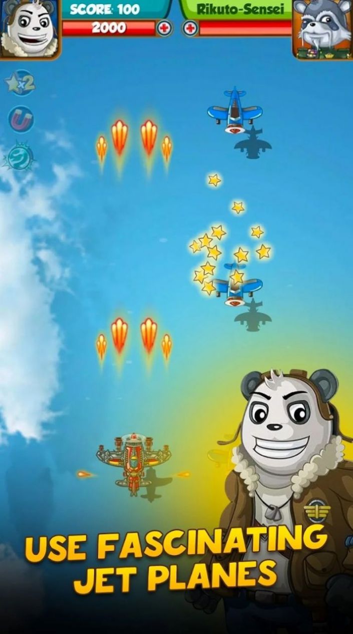 熊猫人空战射击游戏下载-熊猫人空战射击游戏手机版 1.0