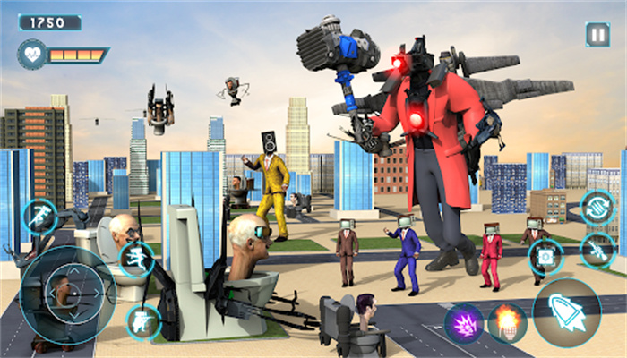 马桶人城市英雄3D手游下载-马桶人城市英雄3D游戏免费下载 1.15