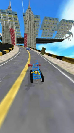 弹跳车轮战争DriveKick!RaceBuildBattle