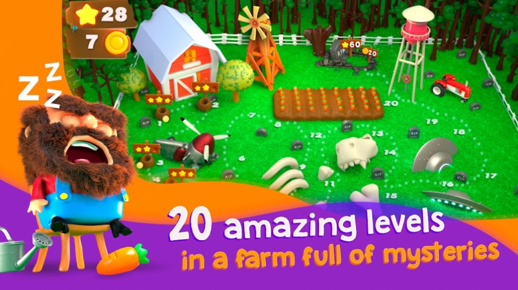 兔爸爸僵尸农场冒险游戏下载-兔爸爸僵尸农场冒险最新版手游 1.0.0