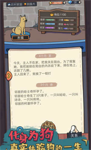 狗生模拟器全解锁最新手游下载-狗生模拟器全解锁安卓游戏下载 1.0.20