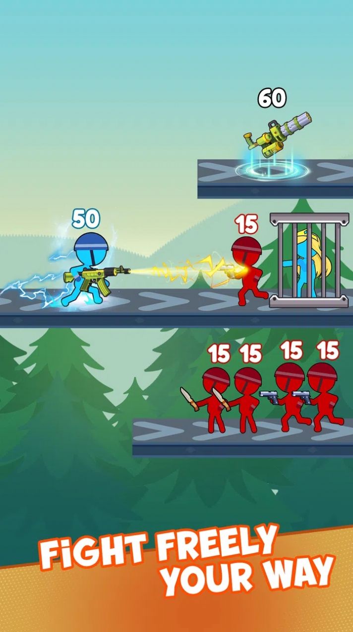 火柴人射手战争游戏下载-火柴人射手战争游戏官方安卓版 1.0.0