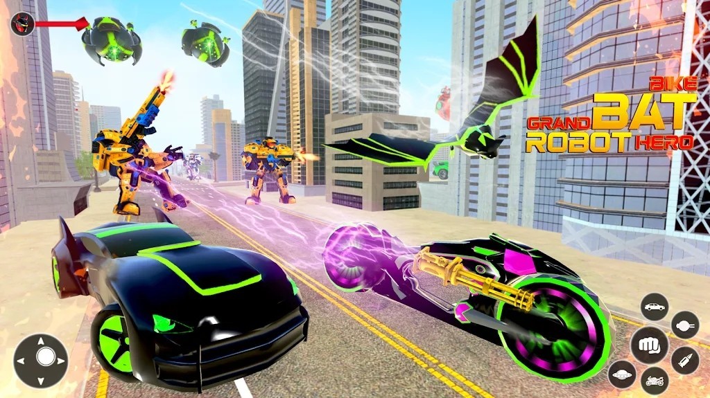蝙蝠战车变形英雄游戏下载-蝙蝠战车变形英雄最新版手游 1.1