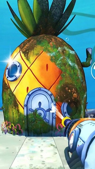 高压水枪清洗比奇堡游戏下载-高压水枪清洗比奇堡游戏手机版 1.0