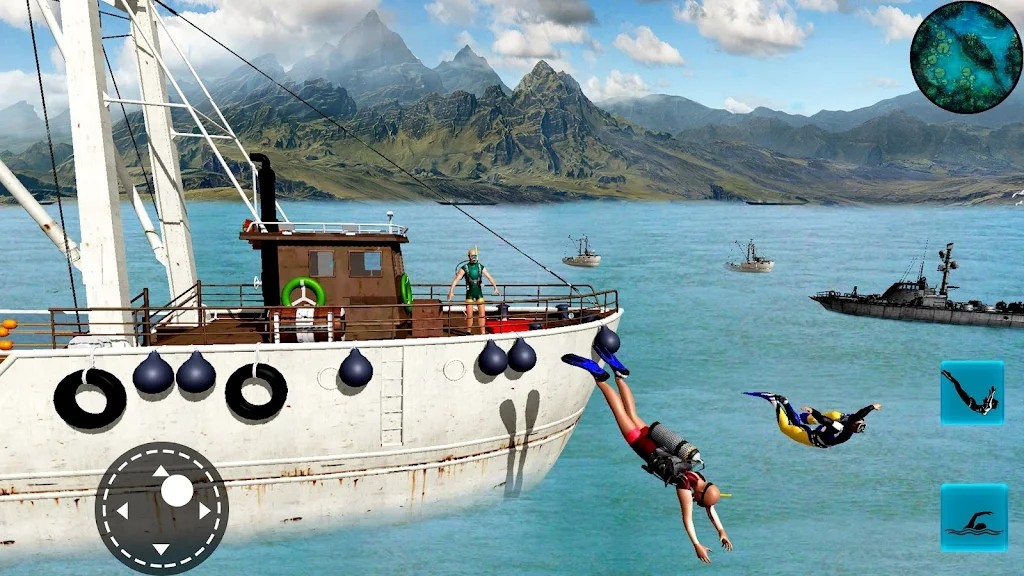 水肺潜水员游泳宝藏游戏下载-水肺潜水员游泳宝藏游戏官方版 1.0