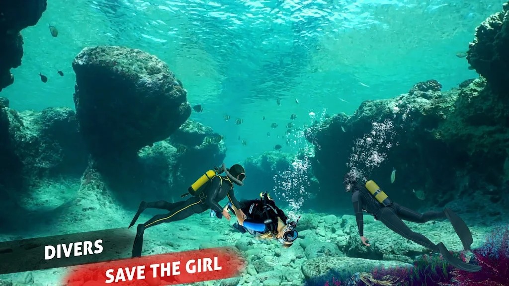 水肺潜水员游泳宝藏游戏下载-水肺潜水员游泳宝藏游戏官方版 1.0