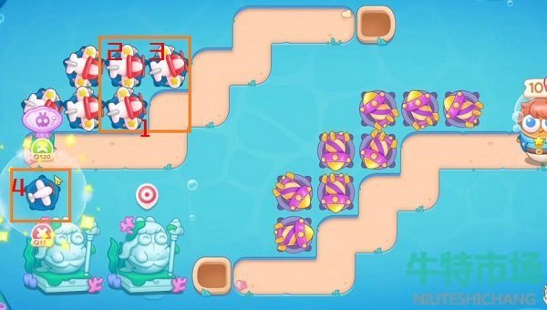 《保卫萝卜4》嗨钓度假岛第5关攻略