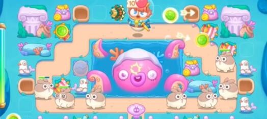 保卫萝卜4嗨钓度假岛第20关攻略