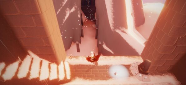 光遇3.17在霞光城上层冥想任务攻略，蜡烛及紫色光芒位置大全[视频][多图]图片5