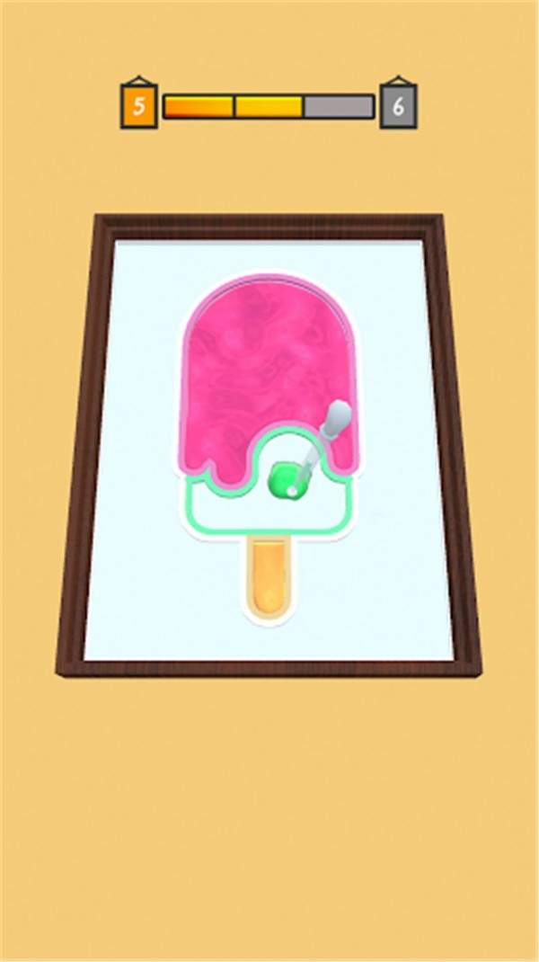 油漆涂涂色v8.98-油漆涂涂色玩家只需要在指定的时间内正确地给图案上色