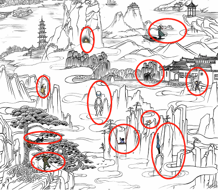 汉字找茬王人在哪怎么过 关卡通关攻略