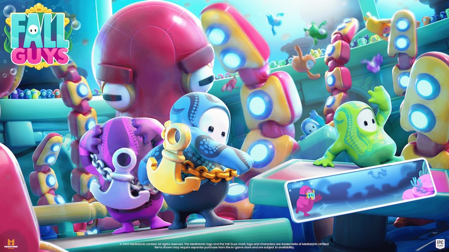 《糖豆人》（FallGuys）第三赛季已启幕：深潜进入沉没的秘密