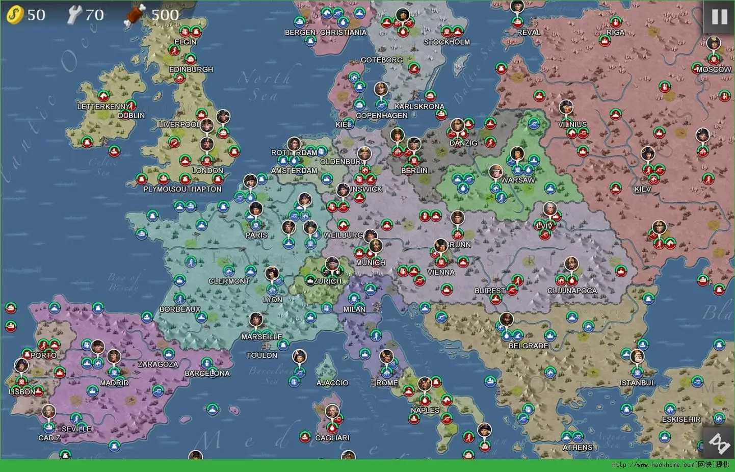 欧陆战争7最新版2.0.8v8.36-欧陆战争7最新版2.0.8游戏是一款非常有趣好玩的塔防策略类游戏