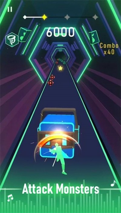 音乐之刃v1.54-音乐之刃游戏采用科幻炫酷的游戏界面