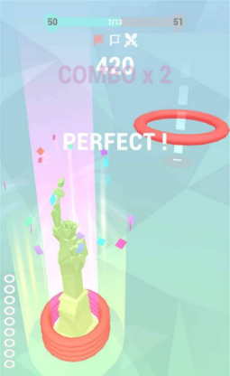 圆环幻想v2.51-圆环幻想玩家通过控制圆环来套住各种不同类型的物体来获得游戏得分