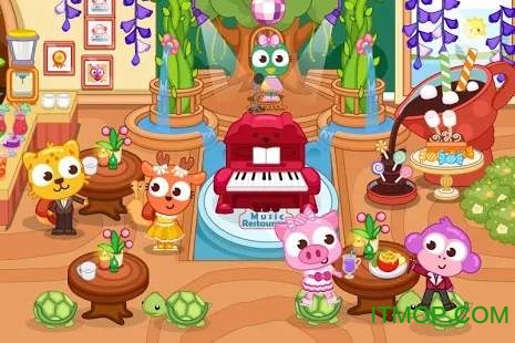 泡泡小镇餐厅v4.67-泡泡小镇餐厅在游戏中可以与其他玩家交朋友