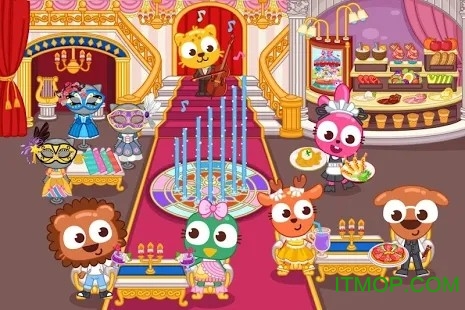 泡泡小镇餐厅v4.67-泡泡小镇餐厅在游戏中可以与其他玩家交朋友
