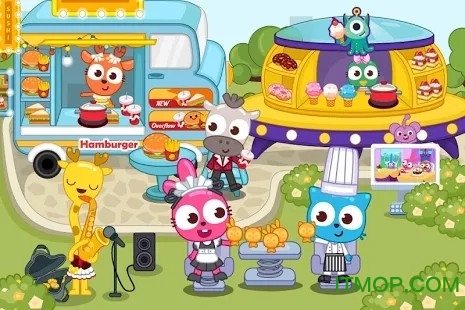 泡泡小镇餐厅v4.67-泡泡小镇餐厅在游戏中可以与其他玩家交朋友