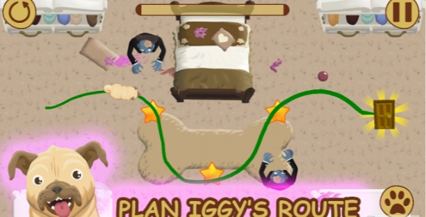 巴哥犬的僵尸大逃亡v4.62-巴哥犬的僵尸大逃亡是一款具有丰富挑战的休闲益智类游戏