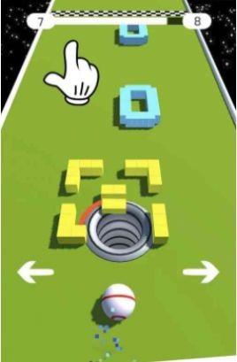 圆洞进球v7.59-圆洞进球玩家将操控小球在游戏中穿行