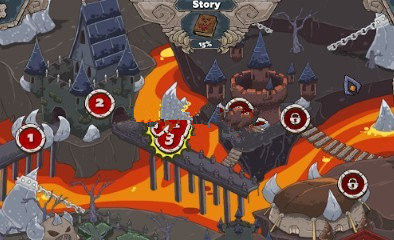 恶魔爆炸v3.35-恶魔爆炸游戏中以暗沉的地下城风格设计为背景