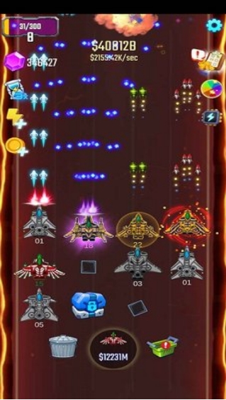 银河幸存者v8.48-银河幸存者是一款紧张刺激的飞行射击类游戏