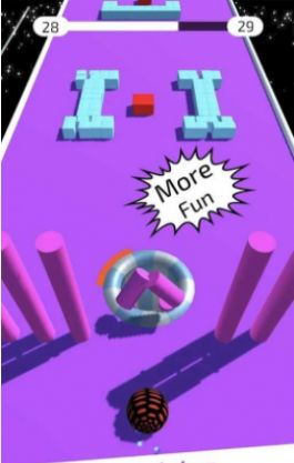 圆洞护球v6.63-圆洞护球玩家将控制小球在多样化的场景中滚动到终点