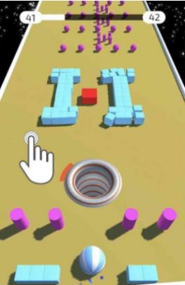 圆洞护球v6.63-圆洞护球玩家将控制小球在多样化的场景中滚动到终点