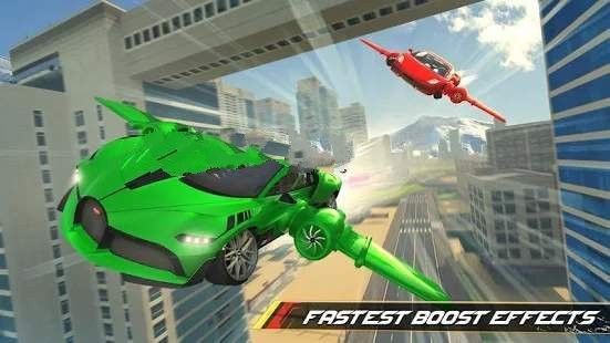 飞行汽车特技v8.10-飞行汽车特技游戏游戏将驾驶和飞行完美融合