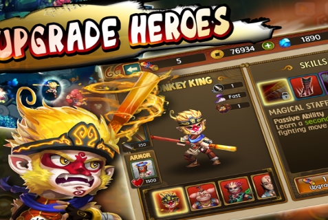 胡闹西游v1.30-胡闹西游是一款画风精致的策略塔防类游戏