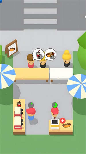 迷你美食街v4.46-迷你美食街是一款轻松休闲的模拟经营类游戏