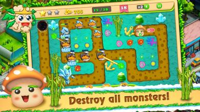 植物塔防v2.19-植物塔防是一款画风精致的策略塔防类游戏