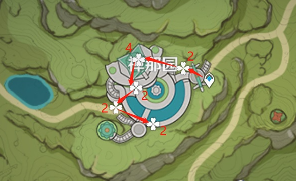 《原神》帕蒂莎兰分布位置一览
