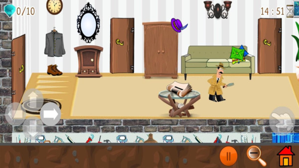 你好侦探v7.88-你好侦探玩家需要在房间内找到不同的道具