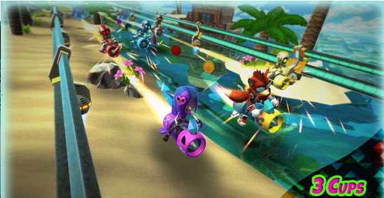 火箭冲刺v7.75-火箭冲刺是一款紧张刺激的赛车竞速类游戏