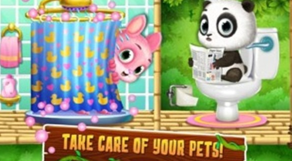 熊猫宝宝的奇妙树屋v2.47-熊猫宝宝的奇妙树屋游戏背景设定在一片神秘而充满活力的森林里