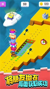 捣蛋猪小猪叠高高v3.33-捣蛋猪小猪叠高高玩家需要通过在不同地形上叠放小猪来达到指定高度