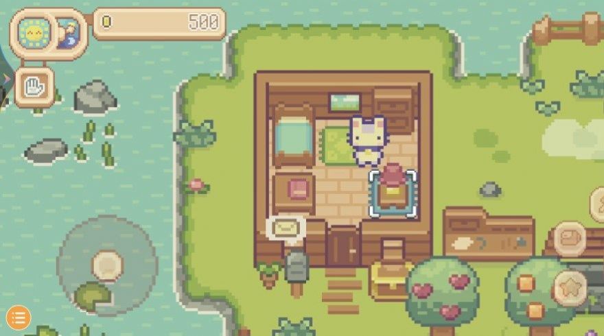 小萌猫冒险v7.44-小萌猫冒险游戏采用清新的像素风格