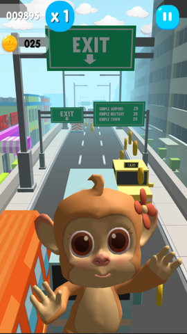 猴子跑酷v8.41-猴子跑酷玩家将扮演一只可爱的猴子