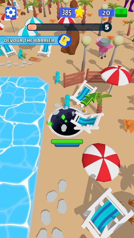 超级吞噬洞v2.92-超级吞噬洞是一款画风精致的休闲益智类游戏