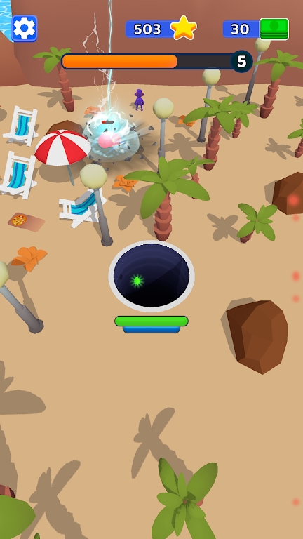 超级吞噬洞v2.92-超级吞噬洞是一款画风精致的休闲益智类游戏