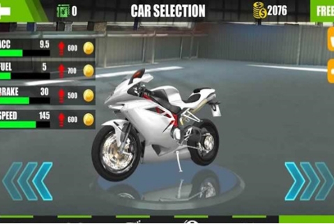 竞速摩托3Dv7.84-竞速摩托3D是一款画风精致的赛车竞速类游戏