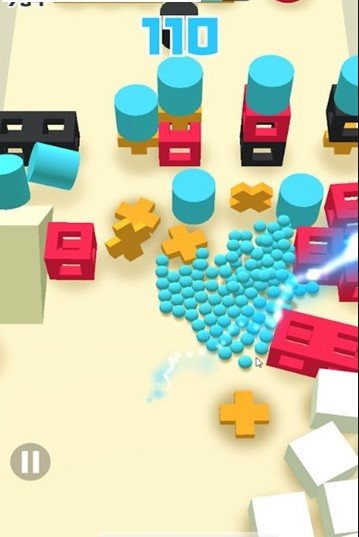 喷射速冲球v9.87-喷射速冲球以简洁清晰的游戏画面为特色