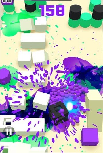 喷射速冲球v9.87-喷射速冲球以简洁清晰的游戏画面为特色