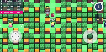 炸弹人大作战v8.21-炸弹人大作战玩家将控制可爱的小机器炸弹人