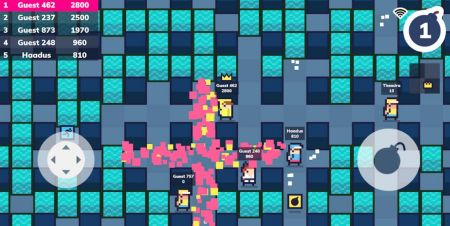 炸弹人大作战v8.21-炸弹人大作战玩家将控制可爱的小机器炸弹人