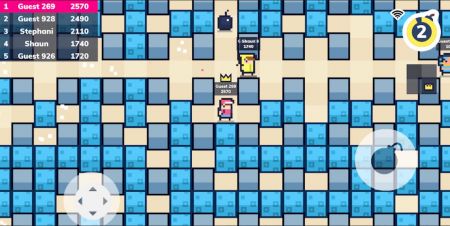 炸弹人大作战v8.21-炸弹人大作战玩家将控制可爱的小机器炸弹人