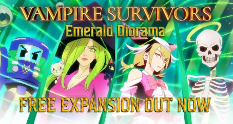 《吸血鬼幸存者》确定联动《浪漫沙加2》：新英雄登场，快来解锁“沙加式生存”新玩法！