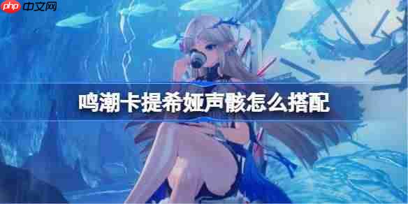 鸣潮卡提希娅声骸怎么搭配-鸣潮卡提希娅声骸推荐