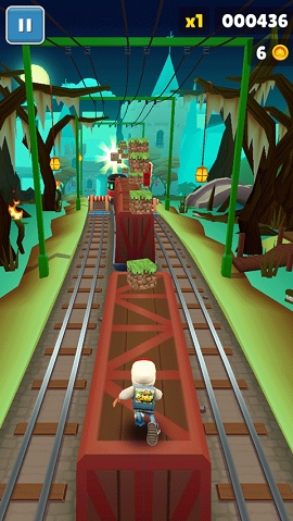 地铁跑酷我的世界草地方块金币版下载-地铁跑酷我的世界版本下载v1.94.0